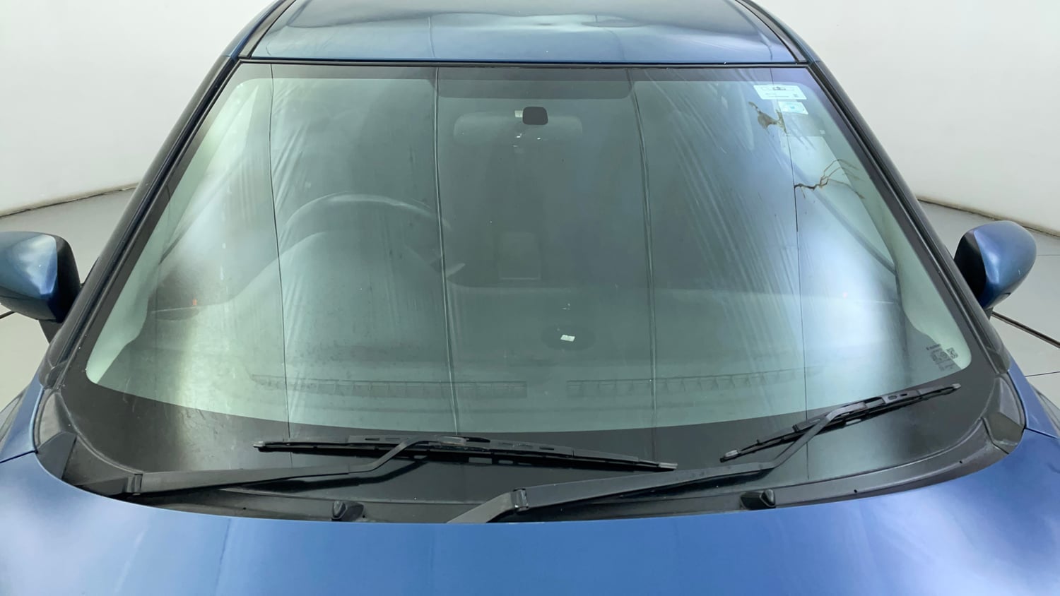 Used 2017 Maruti Suzuki Baleno Delta 1.2 Petrol Manual exterior FRONT WINDSHIELD VIEW