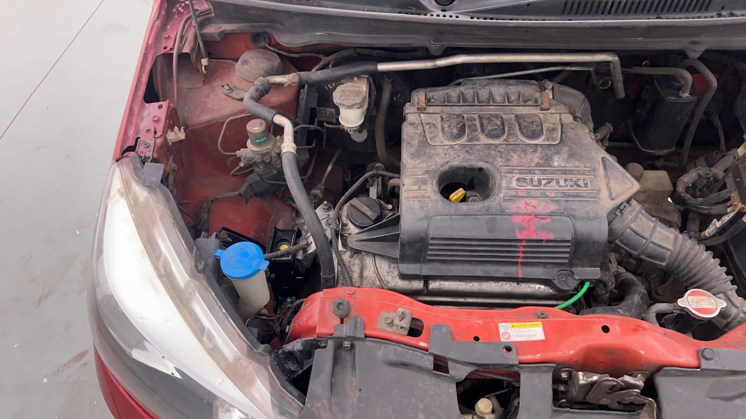 Used 2017 Maruti Suzuki Celerio VXi AMT Petrol Automatic engine ENGINE RIGHT SIDE VIEW