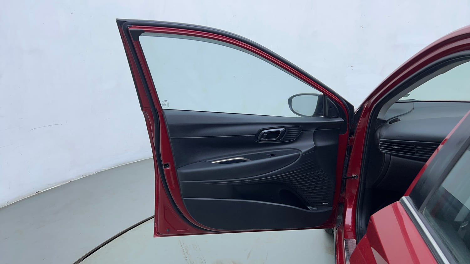 Used 2022 Hyundai i20 Asta (O) 1.2 IVT Petrol Automatic interior LEFT FRONT DOOR OPEN VIEW