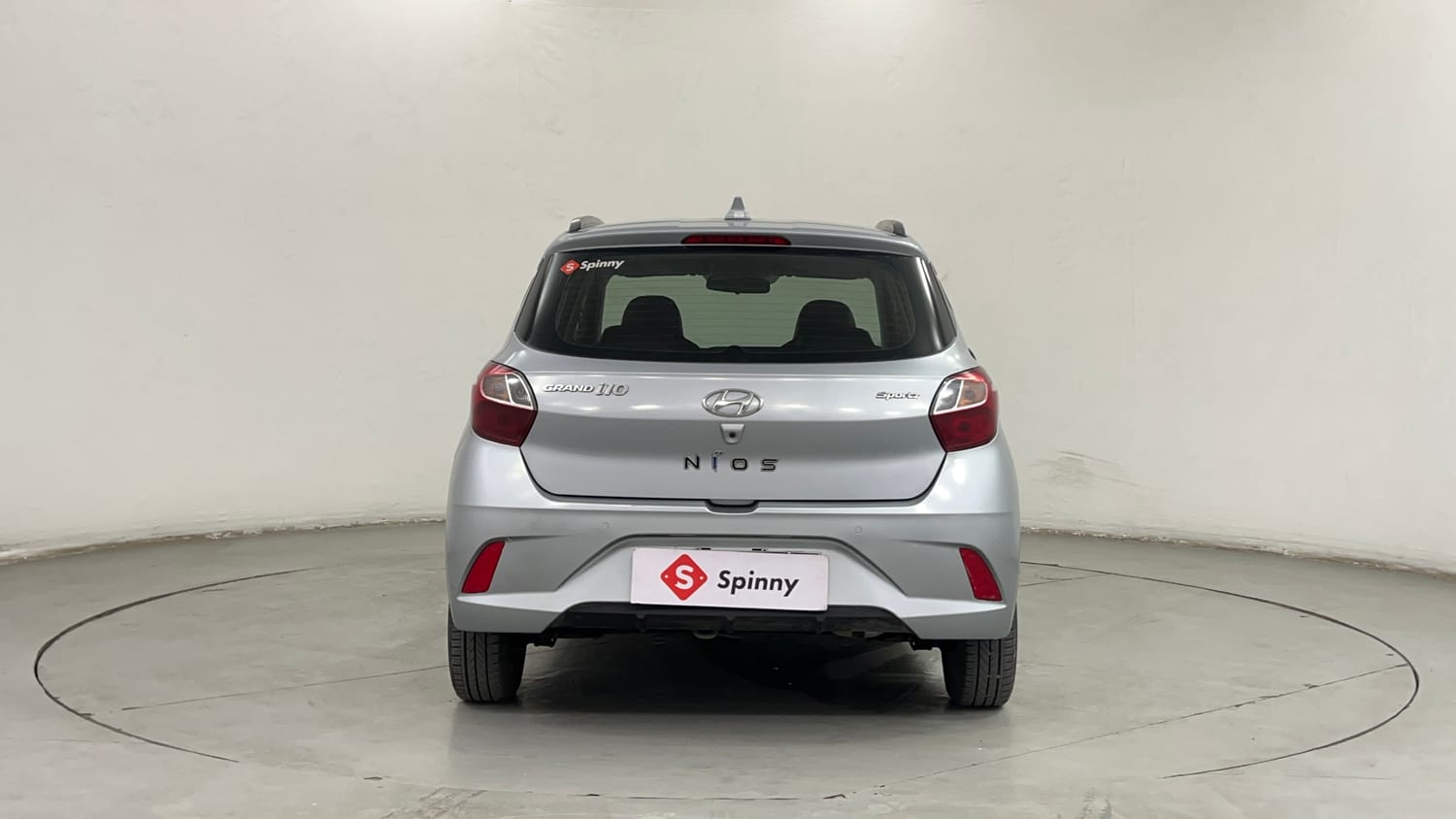 Used 2021 Hyundai Grand i10 Nios Sportz AMT 1.2 Kappa VTVT Petrol Automatic exterior BACK VIEW
