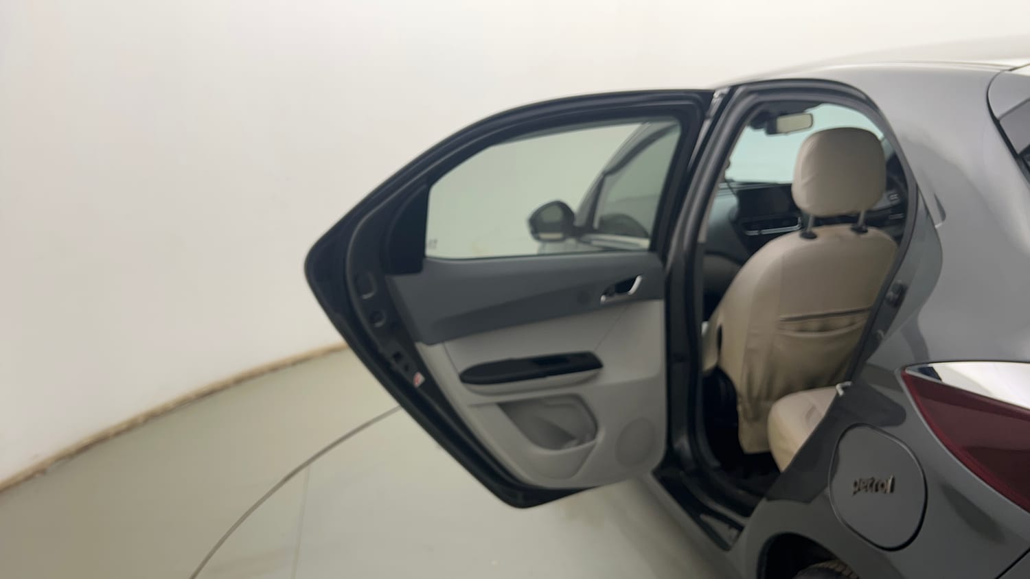 Used 2025 Tata Tiago XZ Plus Petrol Manual interior LEFT REAR DOOR OPEN VIEW
