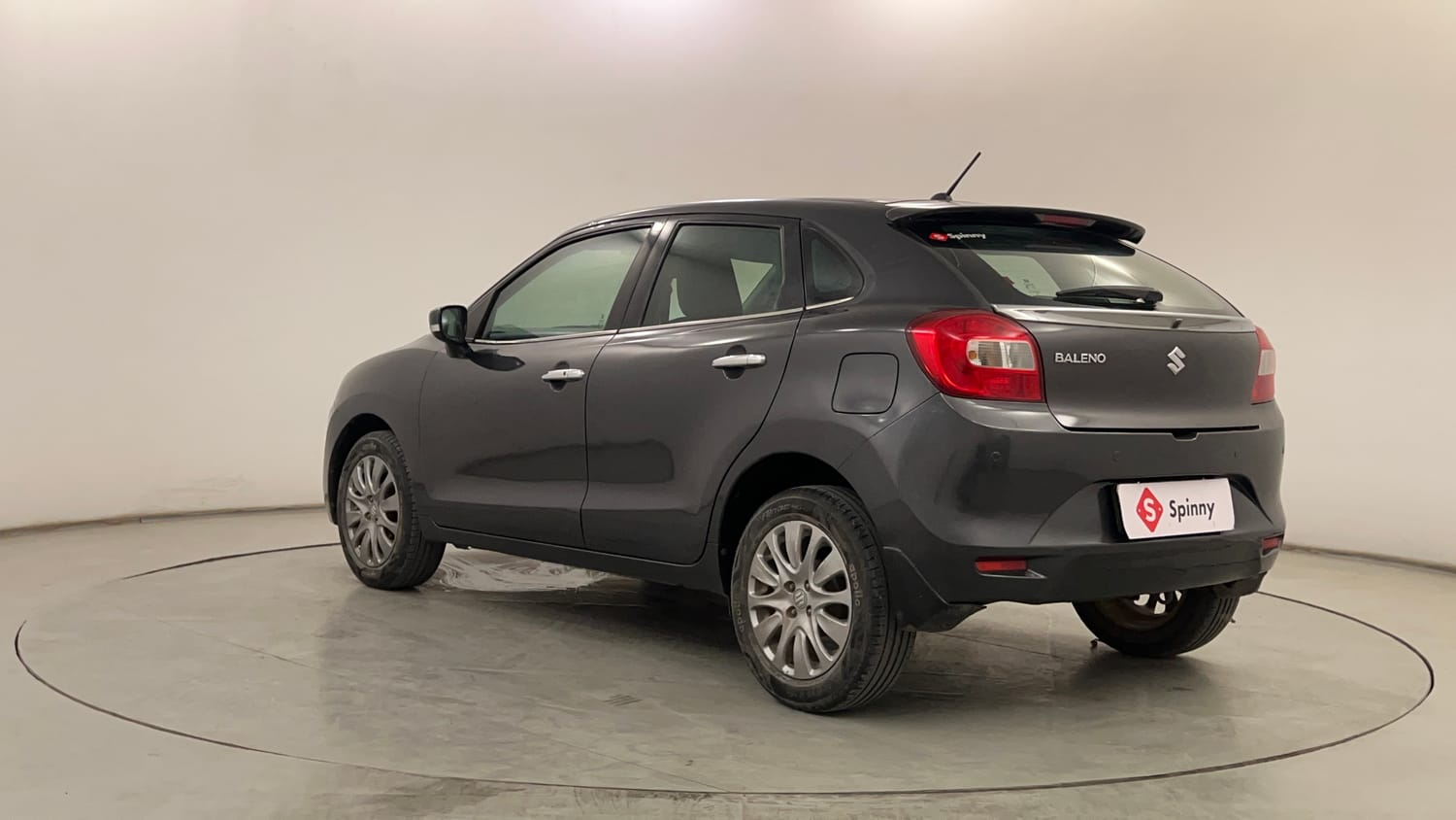 Used 2017 Maruti Suzuki Baleno Zeta 1.2 Petrol Manual exterior LEFT REAR CORNER VIEW