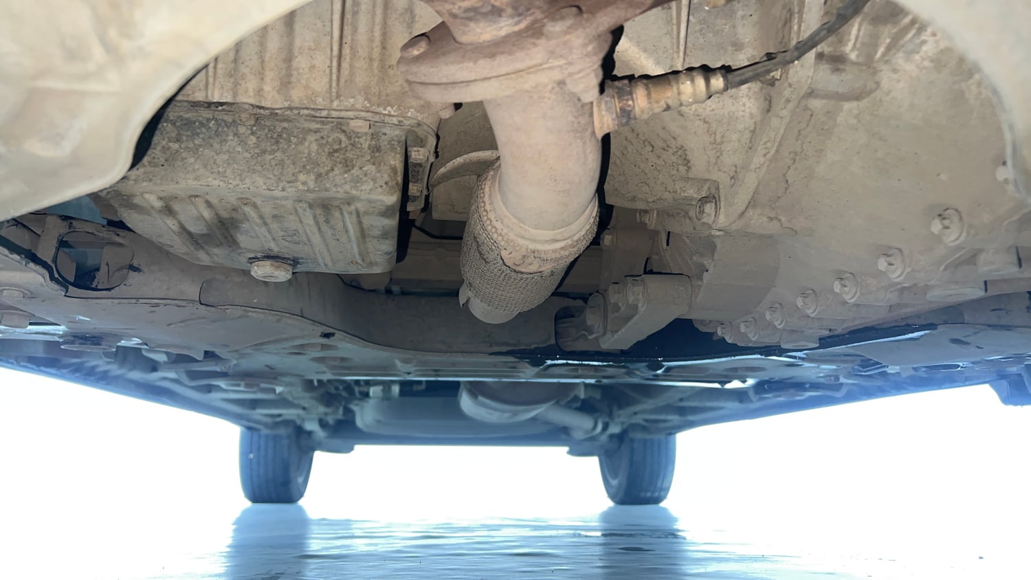 Used 2021 MG Motors Hector Sharp 1.5 Petrol Turbo DCT Petrol Automatic extra FRONT LEFT UNDERBODY VIEW
