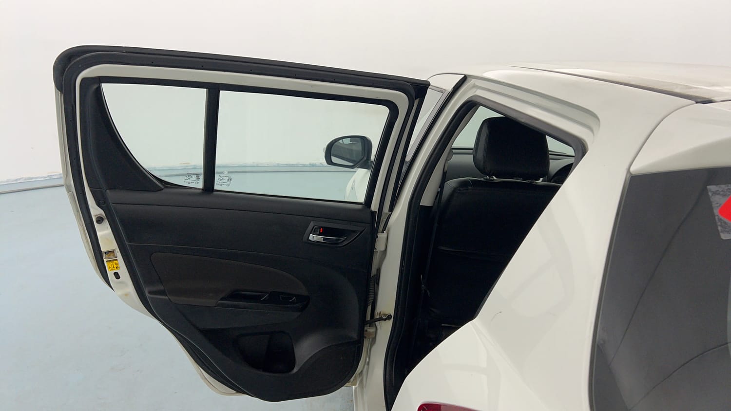 Used 2016 Maruti Suzuki Swift VXi Petrol Manual interior LEFT REAR DOOR OPEN VIEW