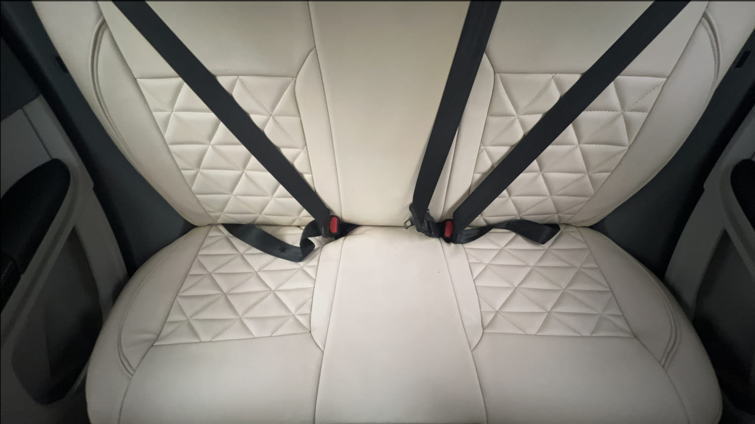 Used 2025 Tata Tiago XZ Plus Petrol Manual interior REAR SEAT CONDITION VIEW