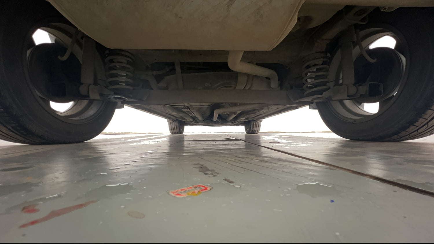 Used 2018 Hyundai Creta SX 1.6 CRDi (O) Diesel Manual extra REAR UNDERBODY VIEW (TAKEN FROM REAR)