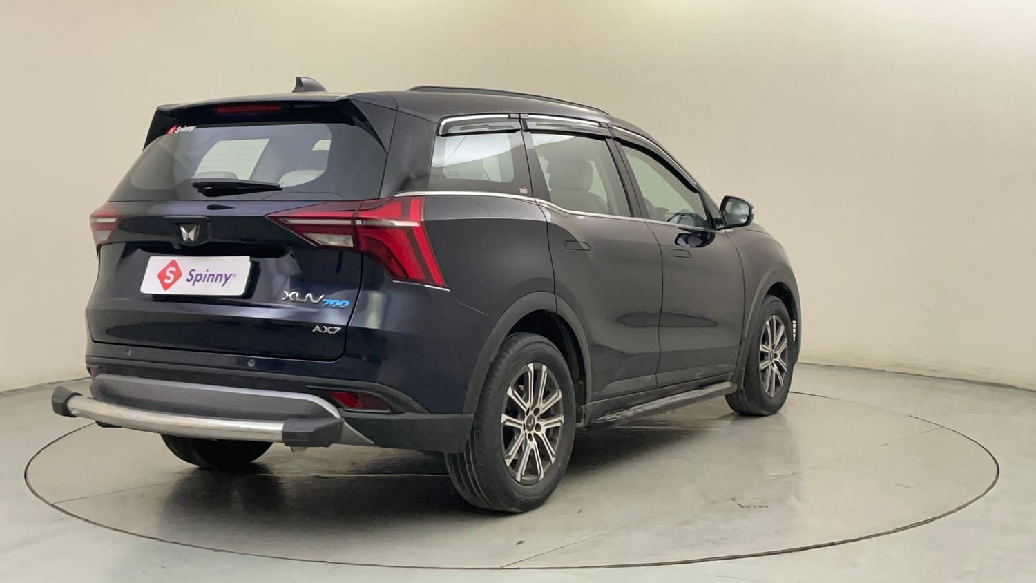 Used 2022 Mahindra XUV700 AX 7 Diesel MT 7 STR Diesel Manual exterior RIGHT REAR CORNER VIEW