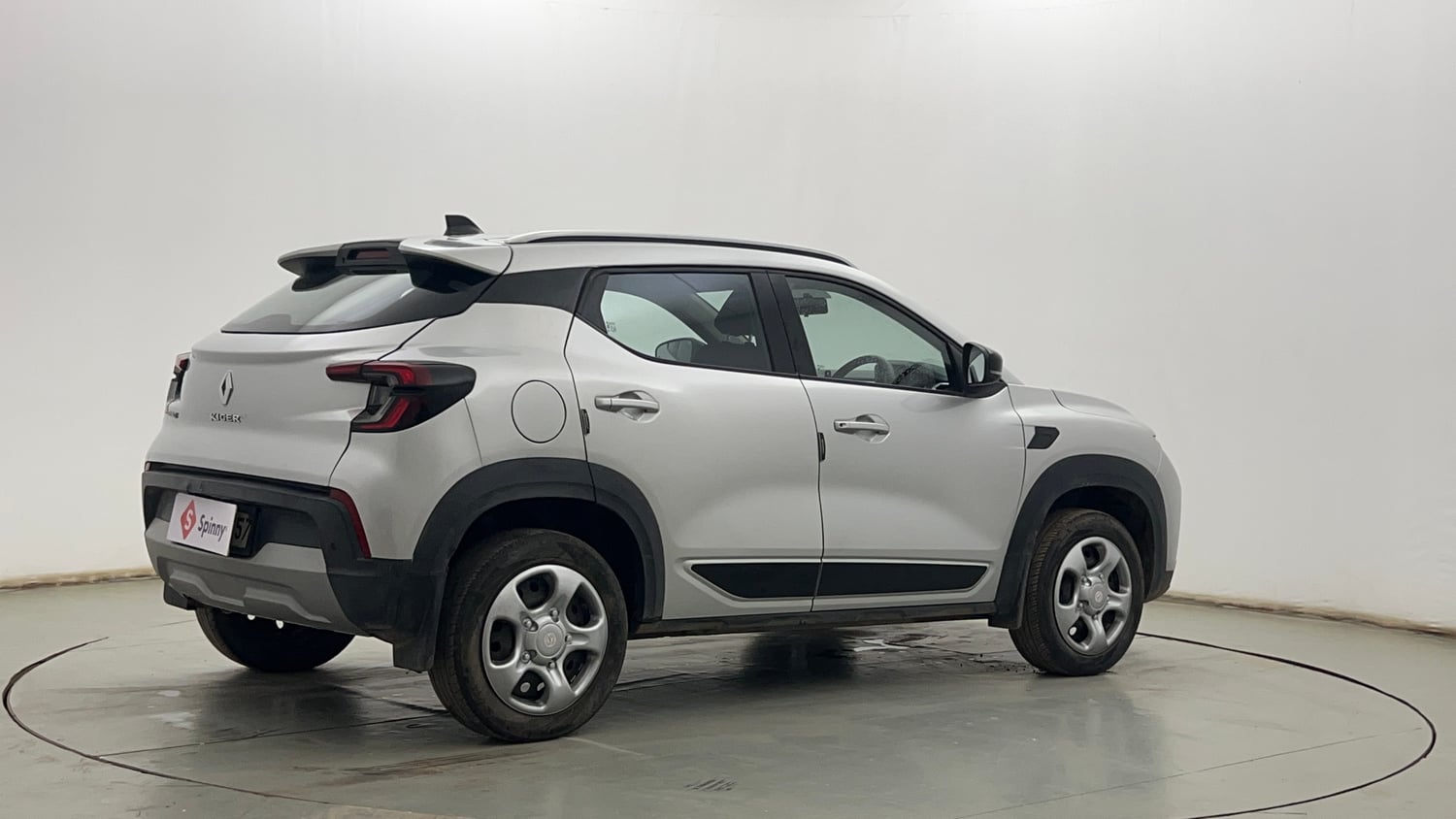 Used 2021 Renault Kiger RXL MT Petrol Manual exterior RIGHT REAR CORNER VIEW