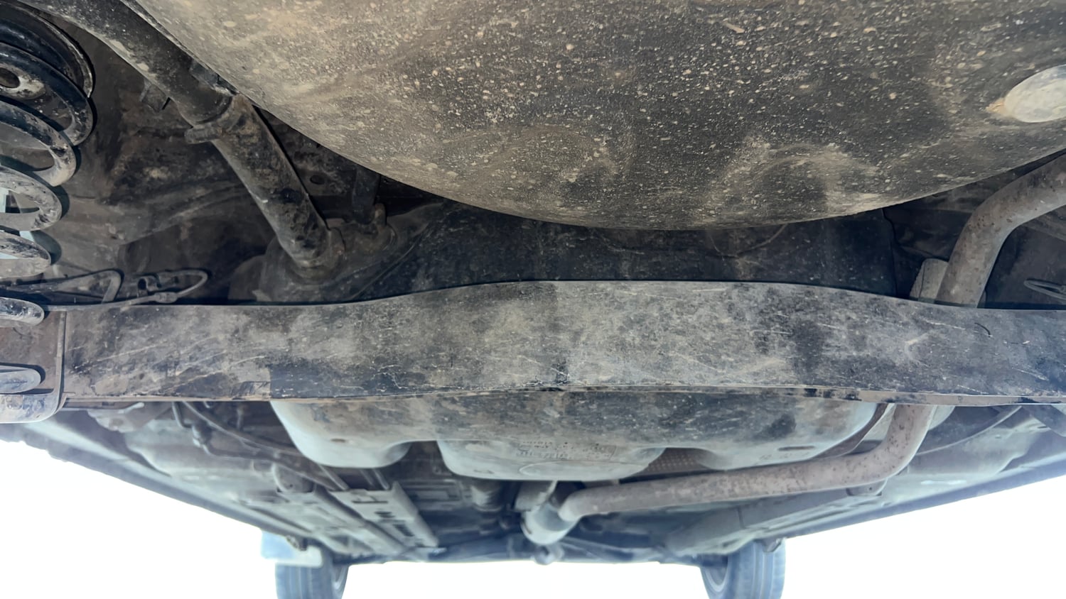 Used 2016 Toyota Etios Liva V Petrol Manual extra REAR UNDERBODY VIEW (TAKEN FROM REAR)
