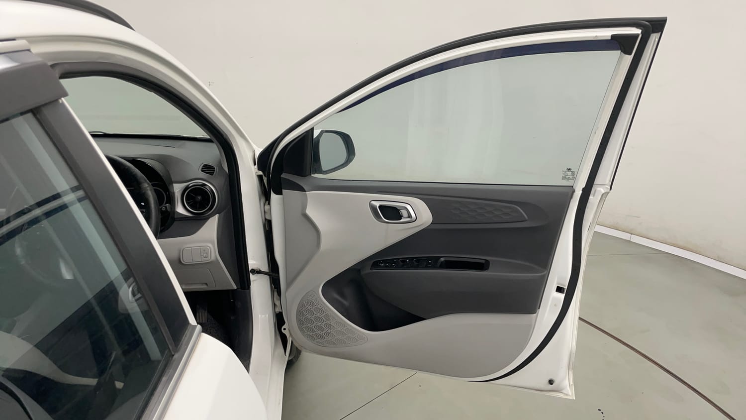 Used 2020 Hyundai Grand i10 Nios Sportz 1.2 Kappa VTVT Petrol Manual interior RIGHT FRONT DOOR OPEN VIEW