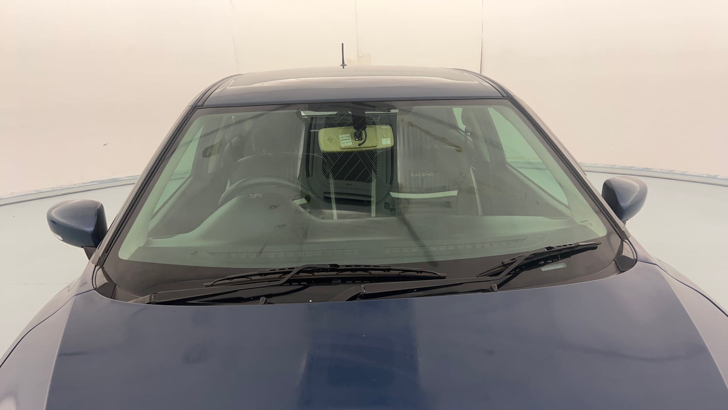 Used 2017 Maruti Suzuki Baleno Zeta 1.3 Diesel Manual exterior FRONT WINDSHIELD VIEW
