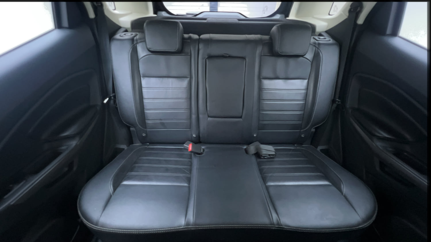 Used 2019 Ford EcoSport Titanium + 1.5L Ti-VCT AT Petrol Automatic interior REAR SEAT CONDITION VIEW