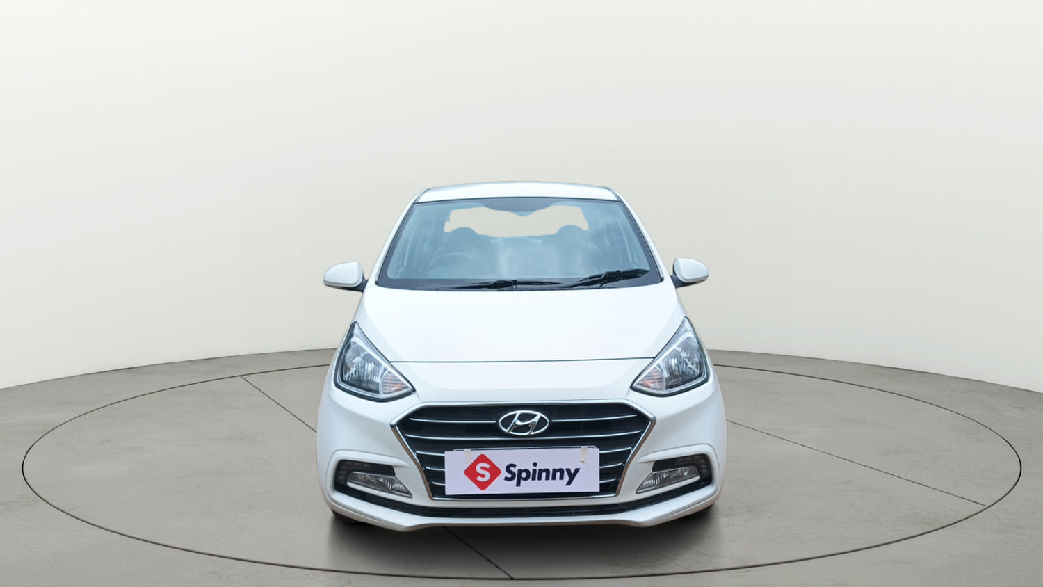 Used 2018 Hyundai Xcent SX Petrol Manual exterior FRONT VIEW