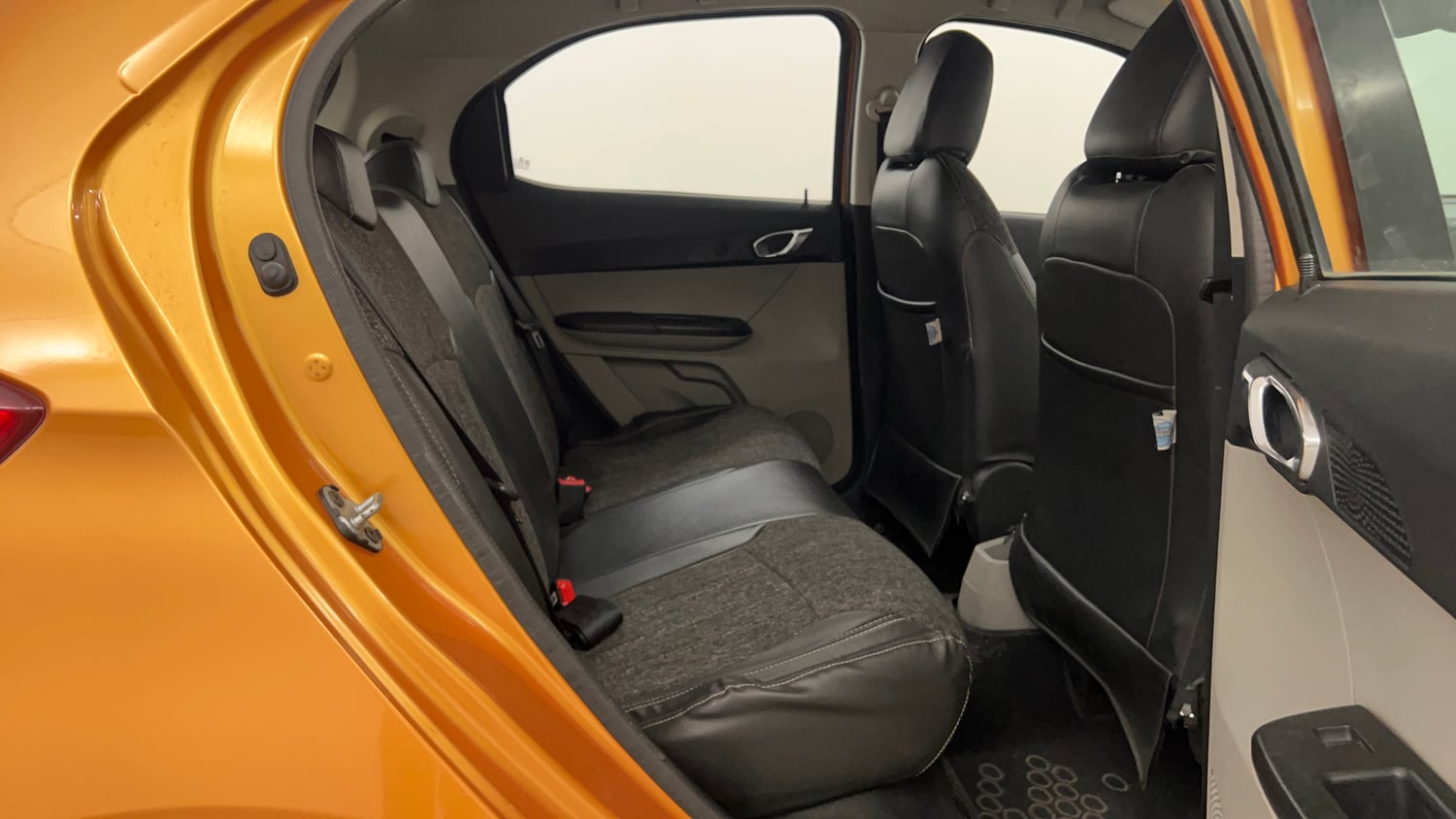 Used 2018 Tata Tiago Revotron XZ Petrol Manual interior RIGHT SIDE REAR DOOR CABIN VIEW