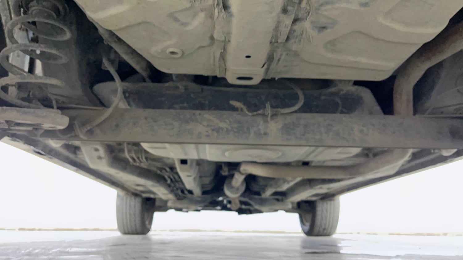 Used 2021 Tata Nexon XZ Plus Diesel Diesel Manual extra REAR UNDERBODY VIEW (TAKEN FROM REAR)