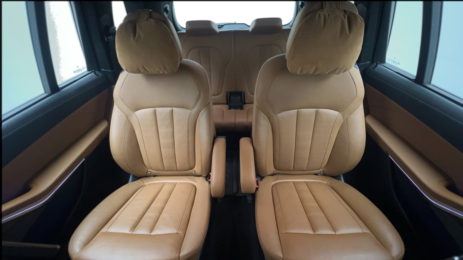 Used 2021 BMW X7 xDrive40i M Sport Petrol Automatic interior REAR SEAT CONDITION VIEW