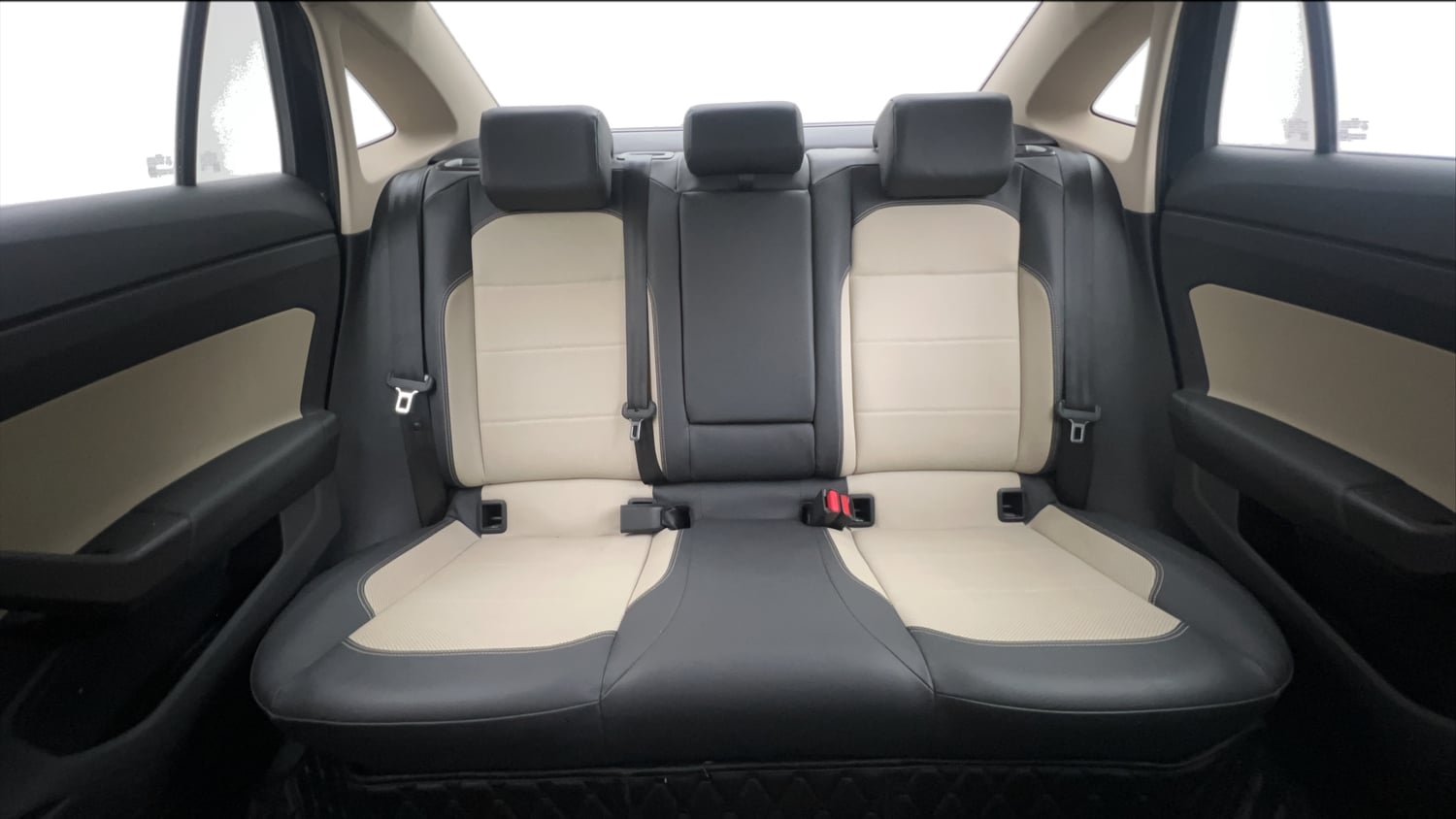 Used 2022 Skoda Slavia Style 1.0L TSI MT Petrol Manual interior REAR SEAT CONDITION VIEW