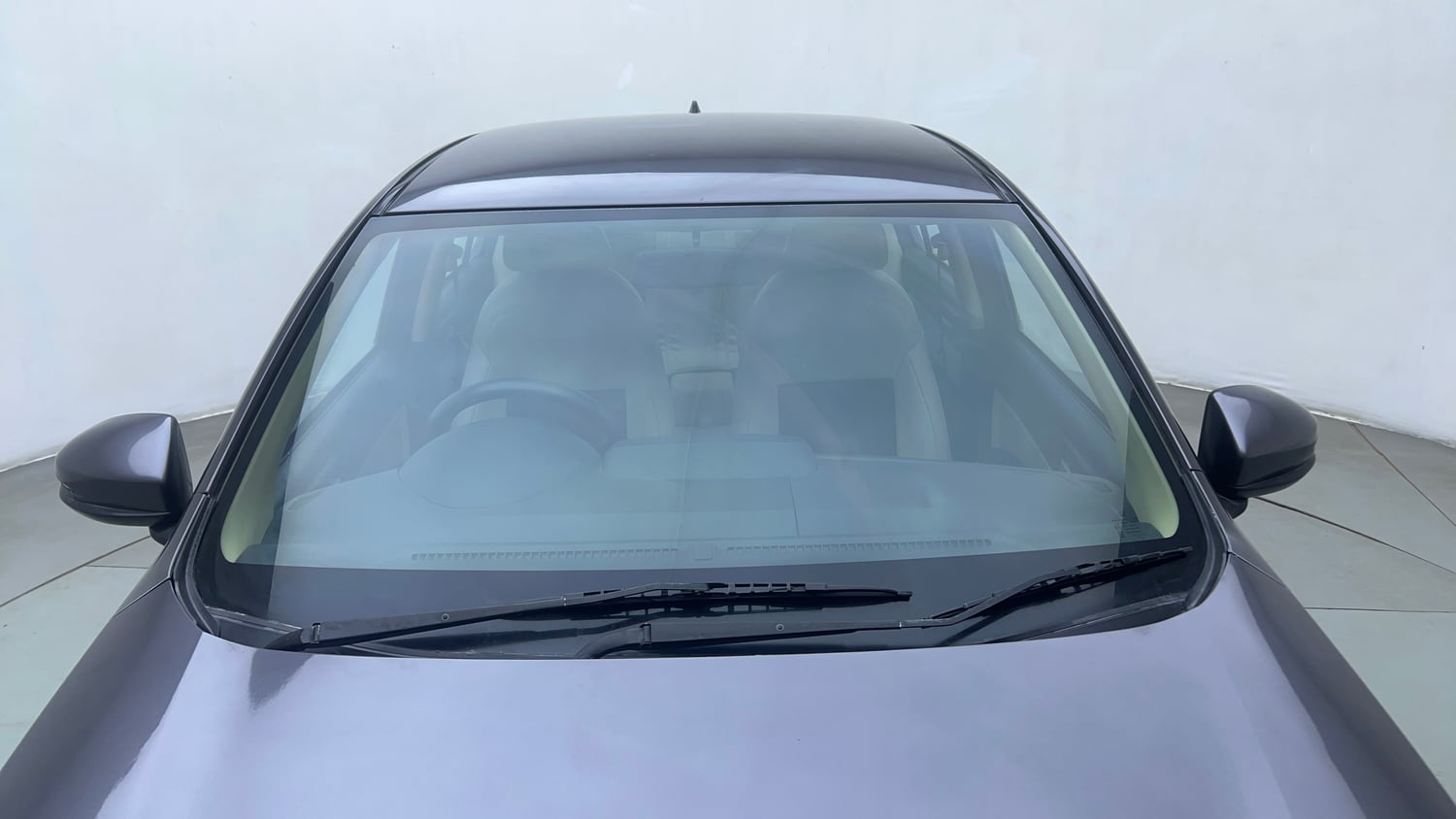 Used 2019 Honda Amaze 1.2 S MT Petrol Petrol Manual exterior FRONT WINDSHIELD VIEW