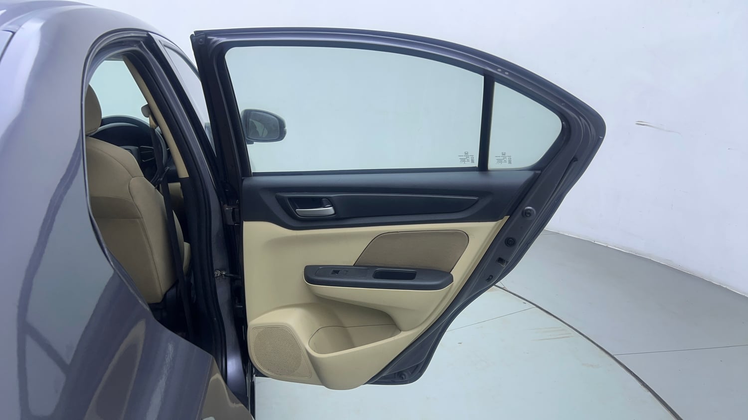 Used 2019 Honda Amaze 1.2 S MT Petrol Petrol Manual interior RIGHT REAR DOOR OPEN VIEW