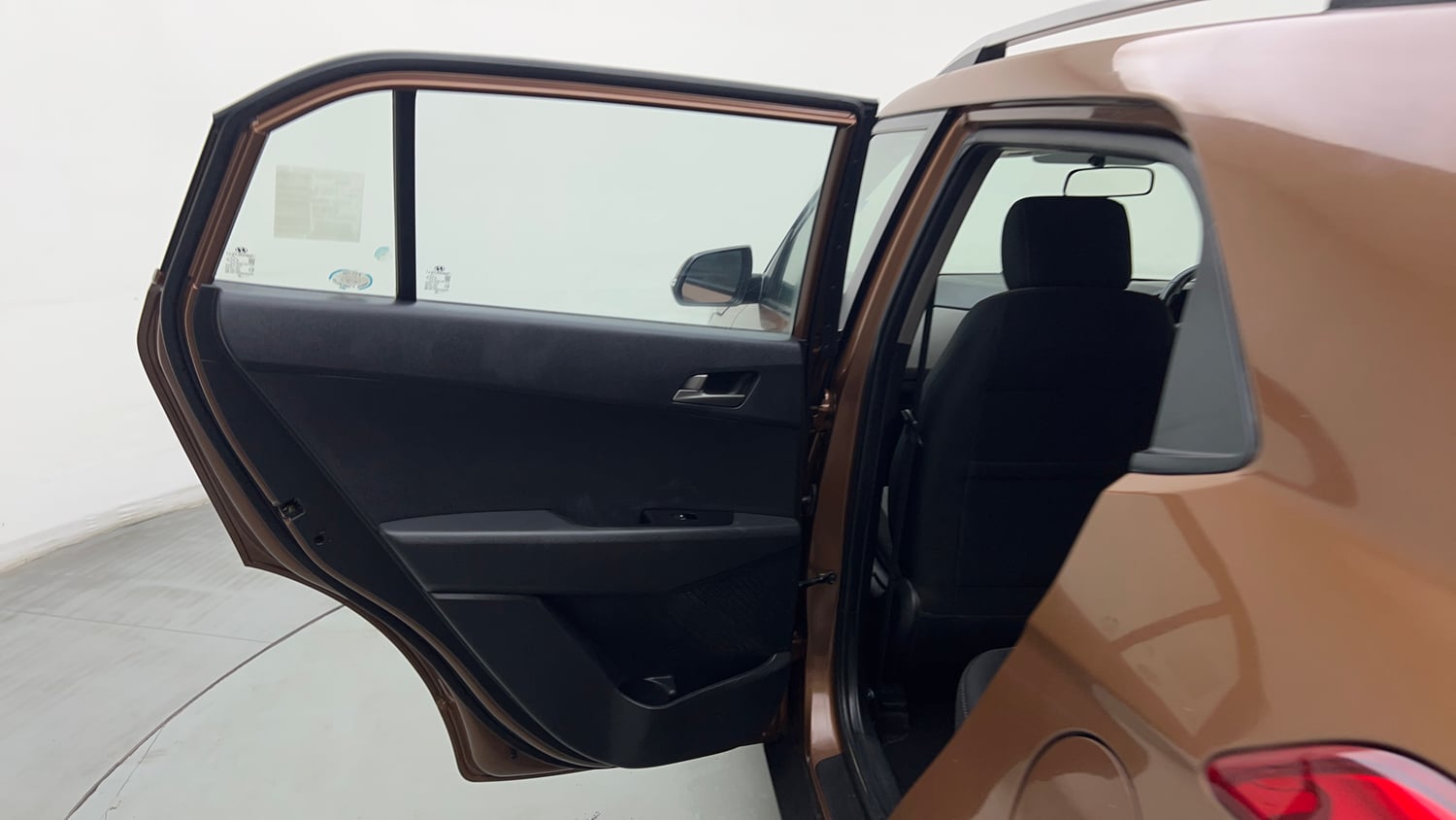 Used 2017 Hyundai Creta 1.6 SX Plus AT Petrol Petrol Automatic interior LEFT REAR DOOR OPEN VIEW