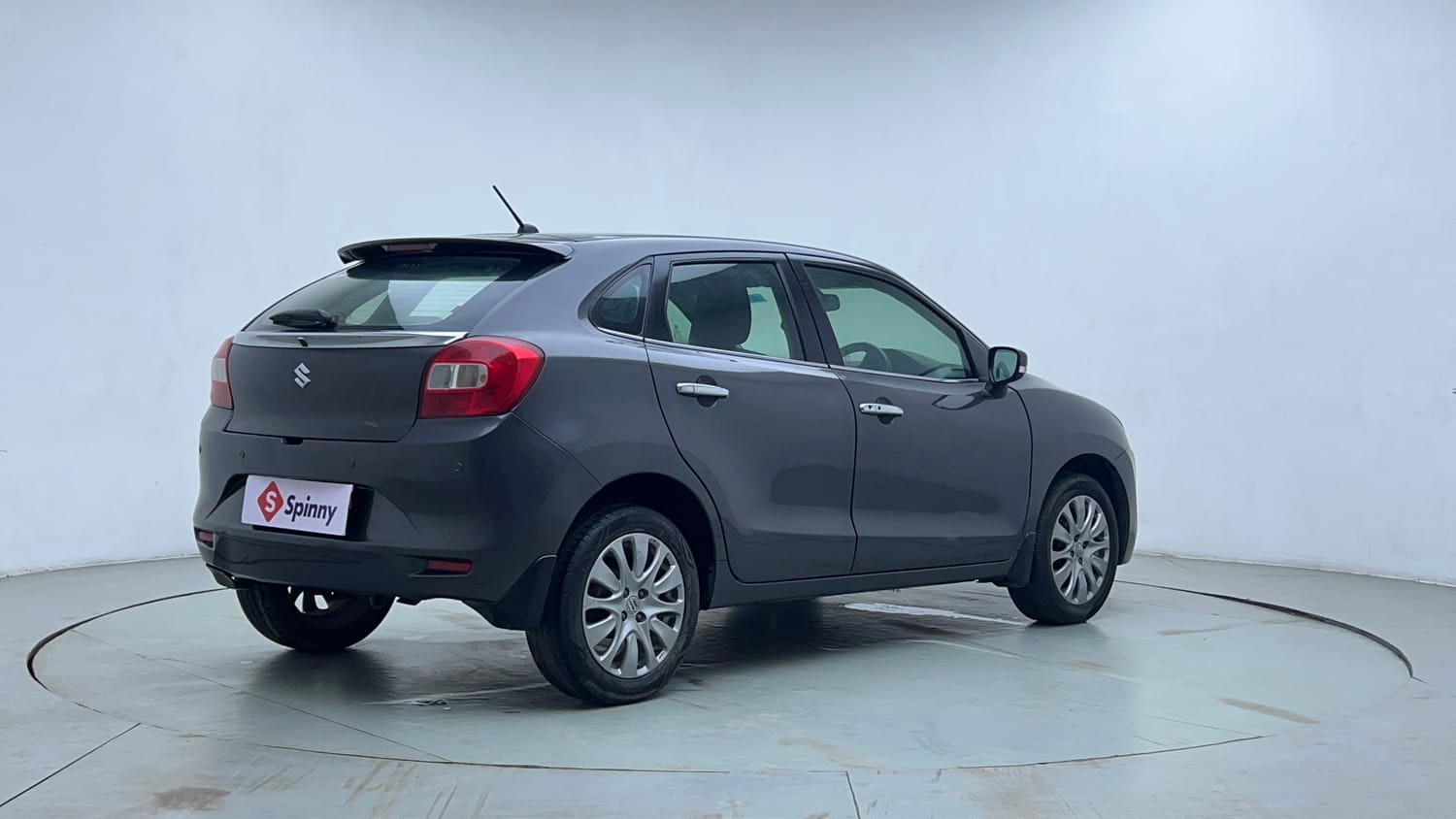 Used 2017 Maruti Suzuki Baleno Zeta 1.2 AT Petrol Automatic exterior RIGHT REAR CORNER VIEW