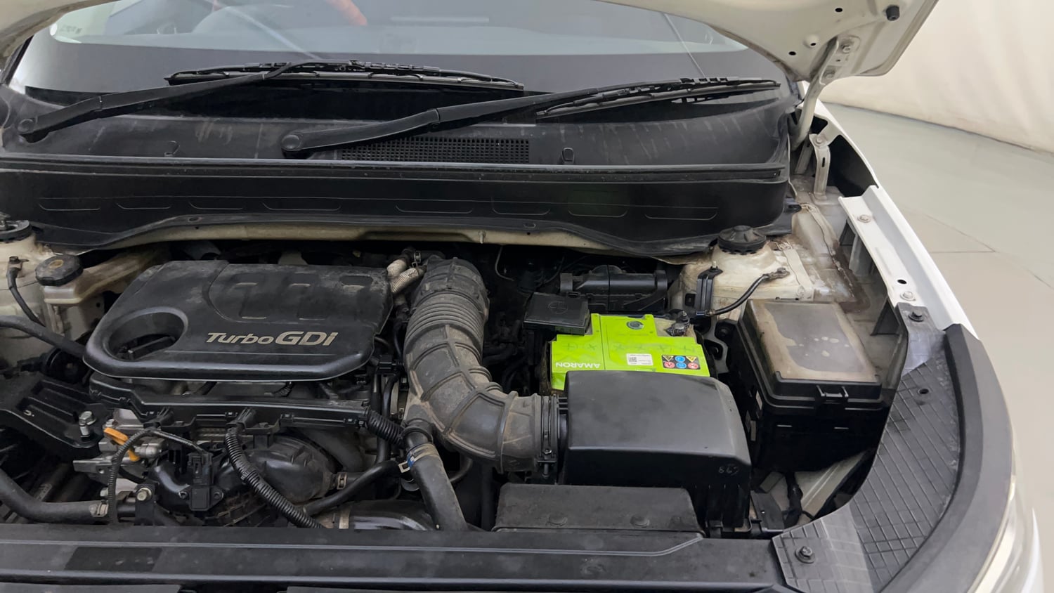 Used 2019 Hyundai Venue SX Plus 1.0 Turbo DCT Petrol Automatic engine ENGINE LEFT SIDE HINGE & APRON VIEW