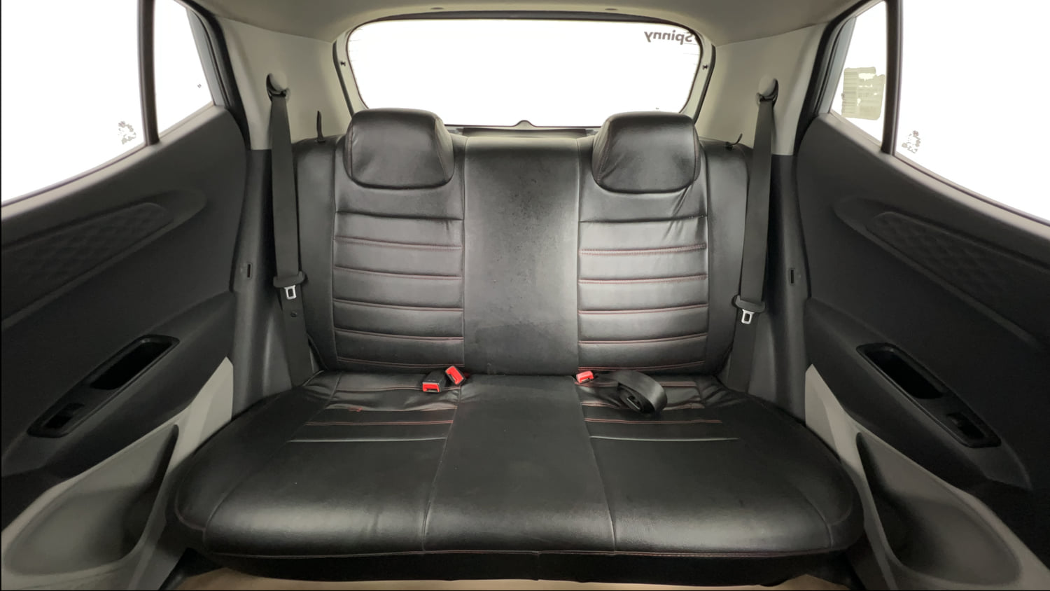 Used 2021 Hyundai Grand i10 Nios Sportz AMT 1.2 Kappa VTVT Petrol Automatic interior REAR SEAT CONDITION VIEW