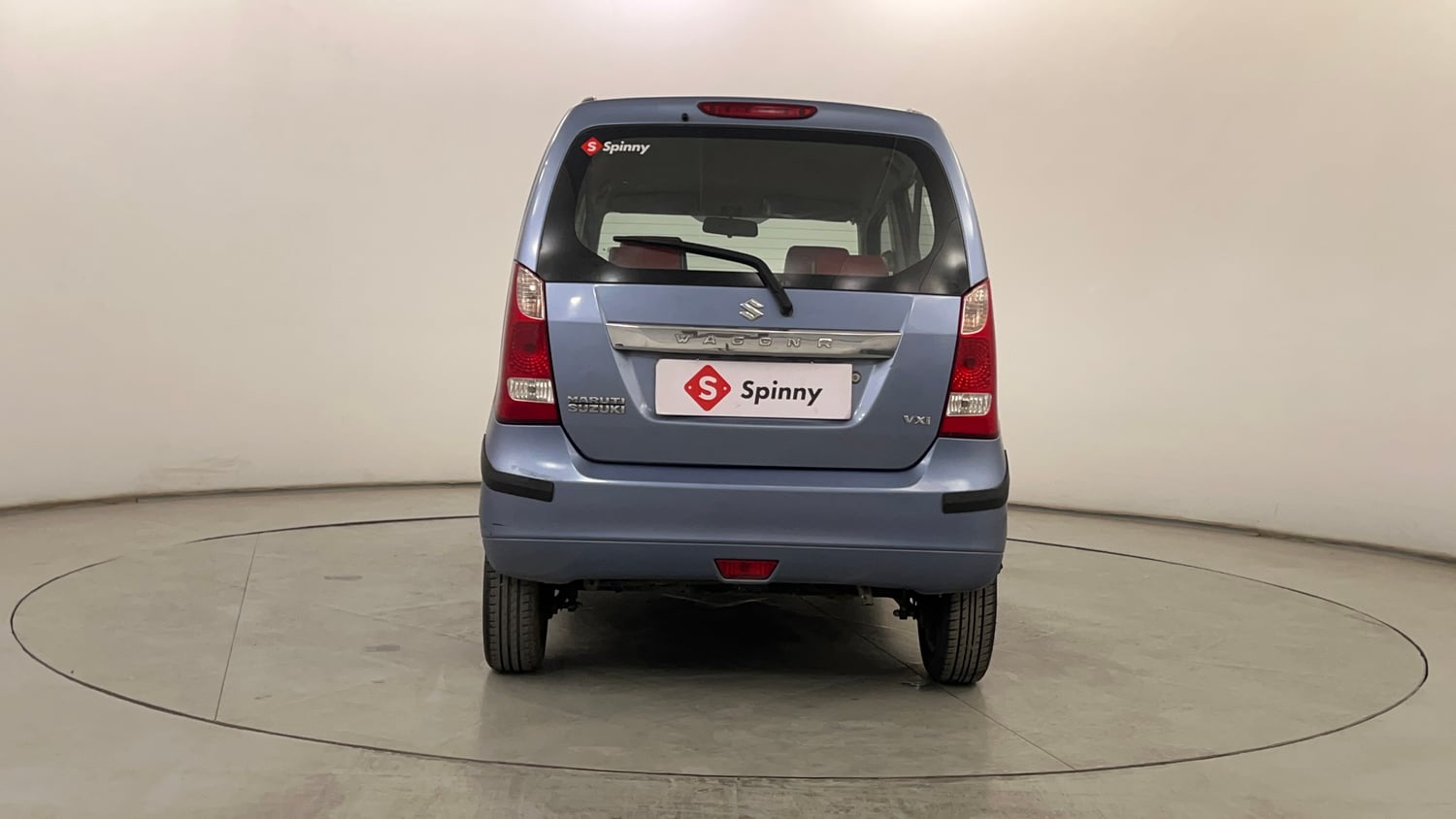 Used 2014 Maruti Suzuki Wagon R VXI Petrol Manual exterior BACK VIEW