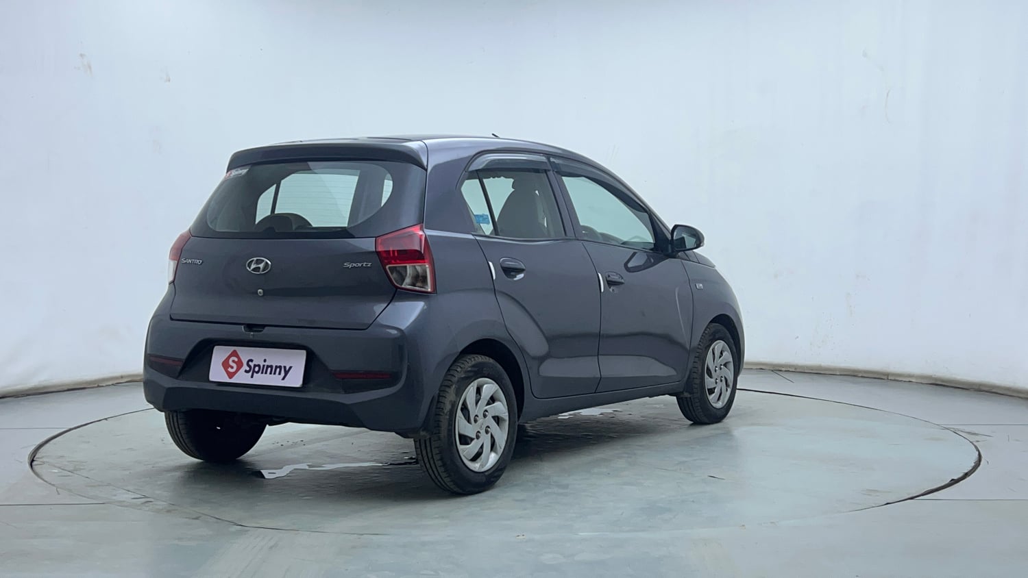 Used 2019 Hyundai Santro Sportz AMT Petrol Automatic exterior RIGHT REAR CORNER VIEW