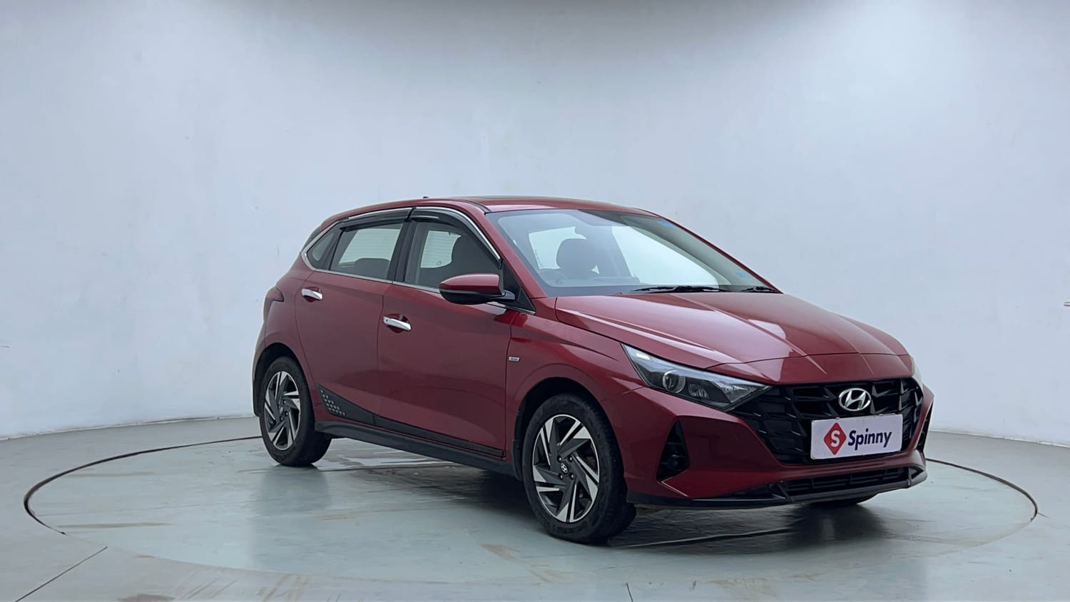 Used 2022 Hyundai i20 Asta (O) 1.2 IVT Petrol Automatic exterior RIGHT FRONT CORNER VIEW