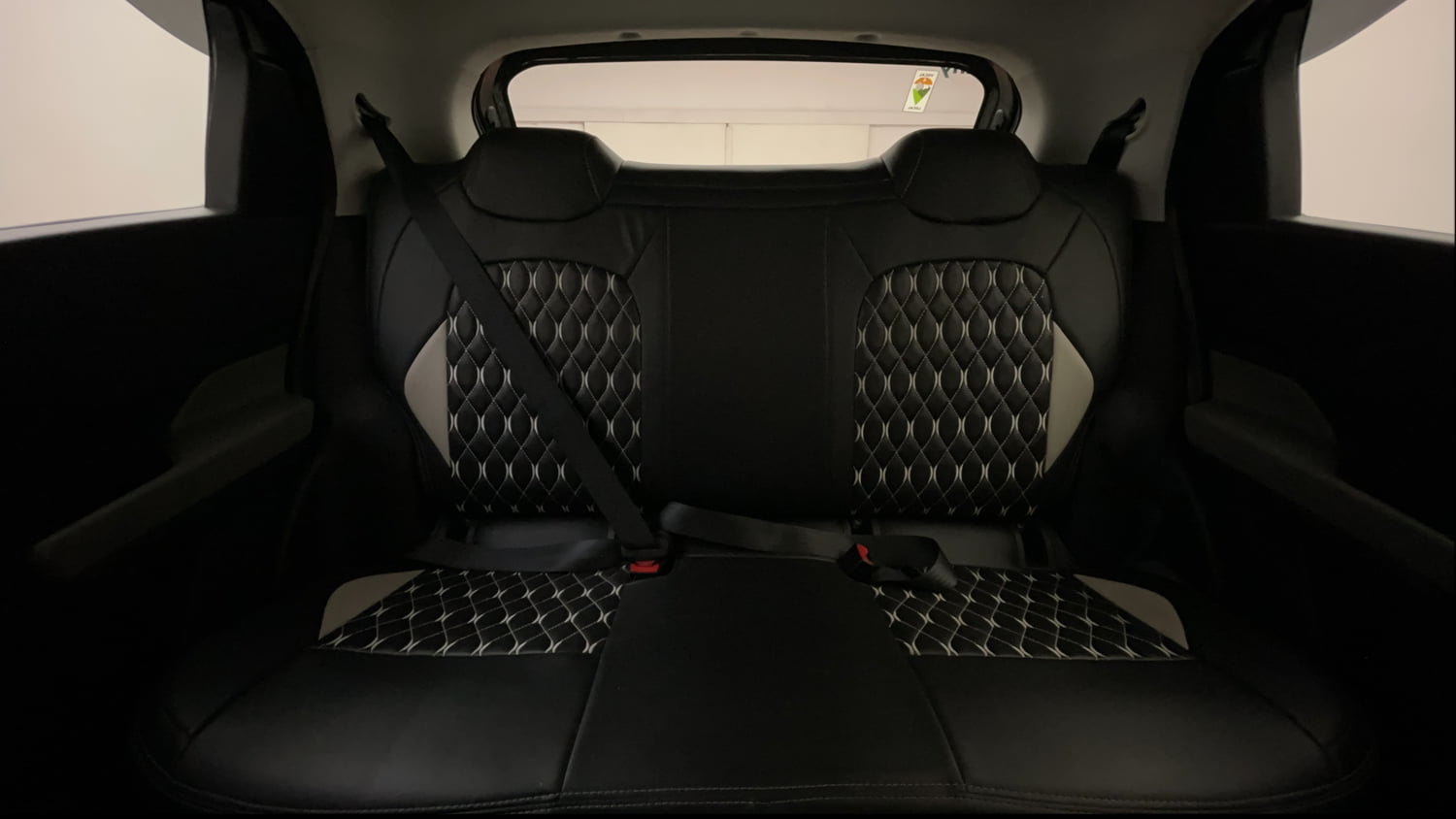 Used 2023 Tata Punch Camo Adventure Rhythm AMT Petrol Automatic interior REAR SEAT CONDITION VIEW