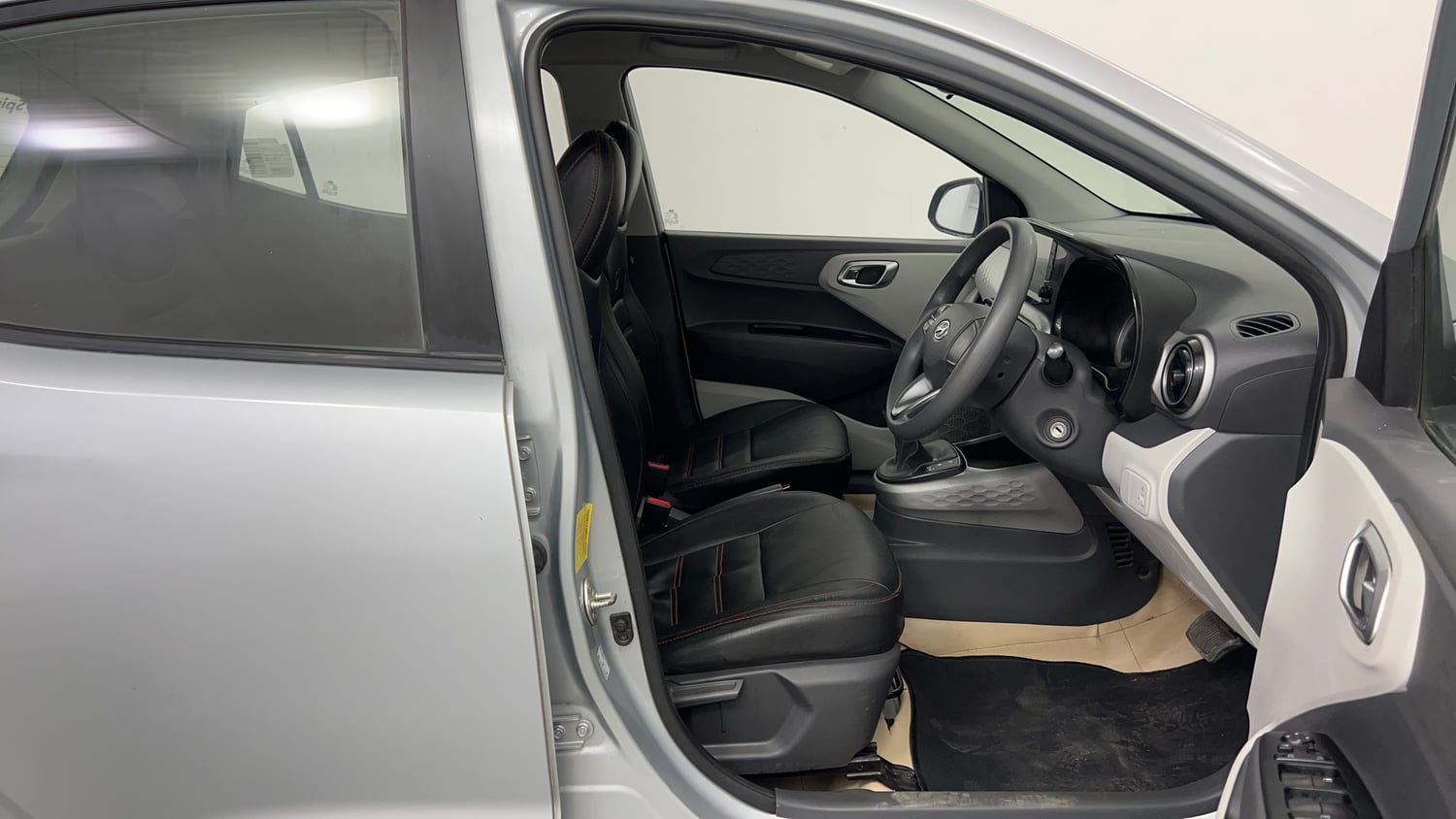Used 2021 Hyundai Grand i10 Nios Sportz AMT 1.2 Kappa VTVT Petrol Automatic interior RIGHT SIDE FRONT DOOR CABIN VIEW