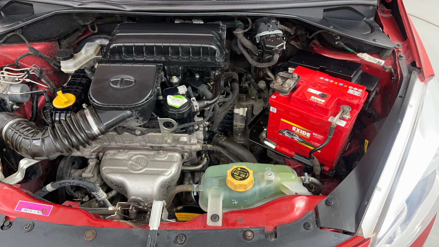 Used 2019 Tata Tiago Revotron XZA Petrol Automatic engine ENGINE LEFT SIDE VIEW