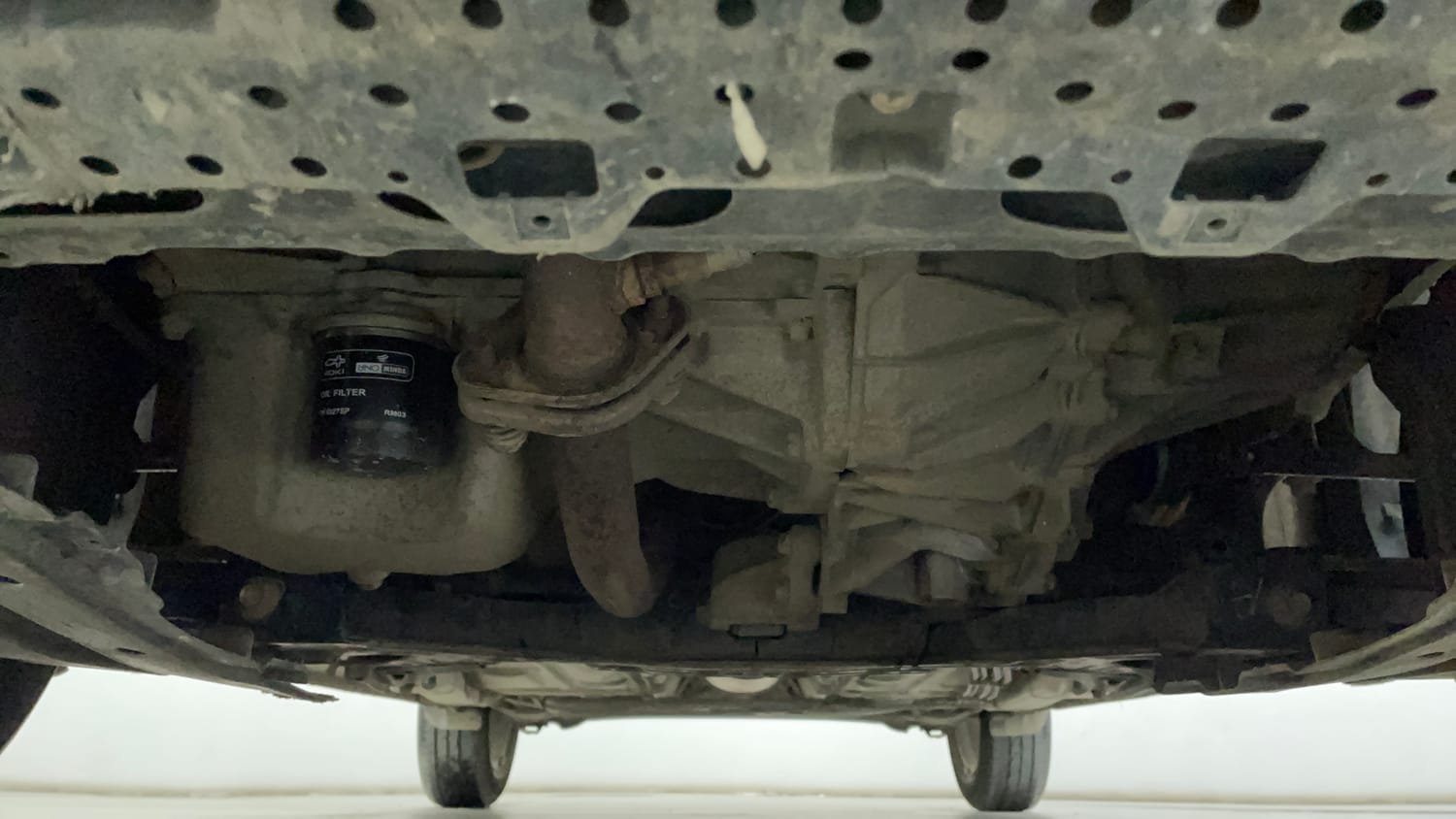 Used 2019 Maruti Suzuki Swift ZXi Plus AMT Petrol Automatic extra FRONT LEFT UNDERBODY VIEW