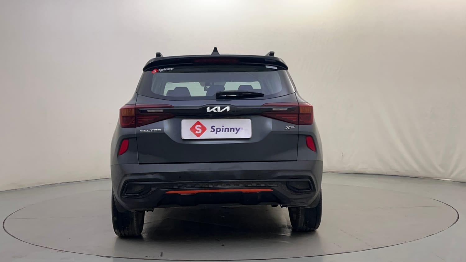 Used 2021 Kia Seltos X Line 1.5 Diesel AT Diesel Automatic exterior BACK VIEW