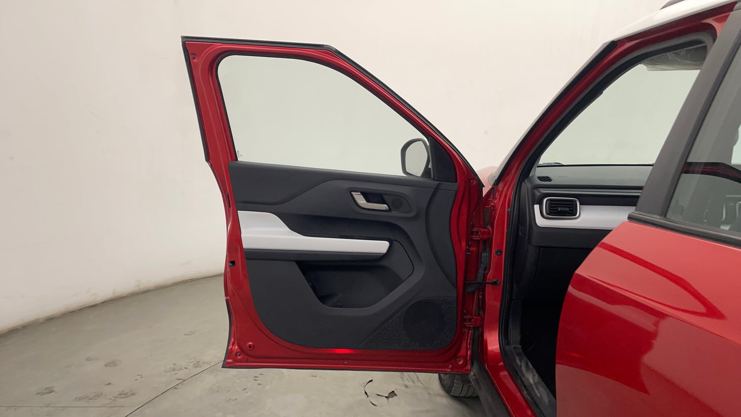 Used 2023 Tata Punch Creative Dual Tone AMT Sunroof Petrol Automatic interior LEFT FRONT DOOR OPEN VIEW