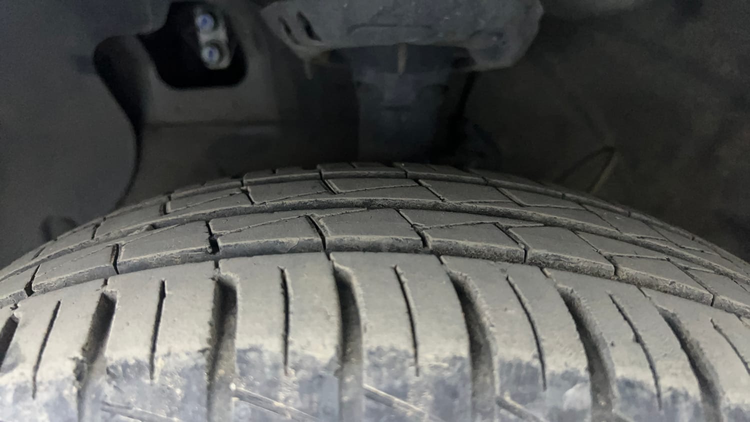 Used 2023 Hyundai Grand i10 Nios Era 1.2 Kappa VTVT Petrol Manual tyres LEFT FRONT TYRE TREAD VIEW