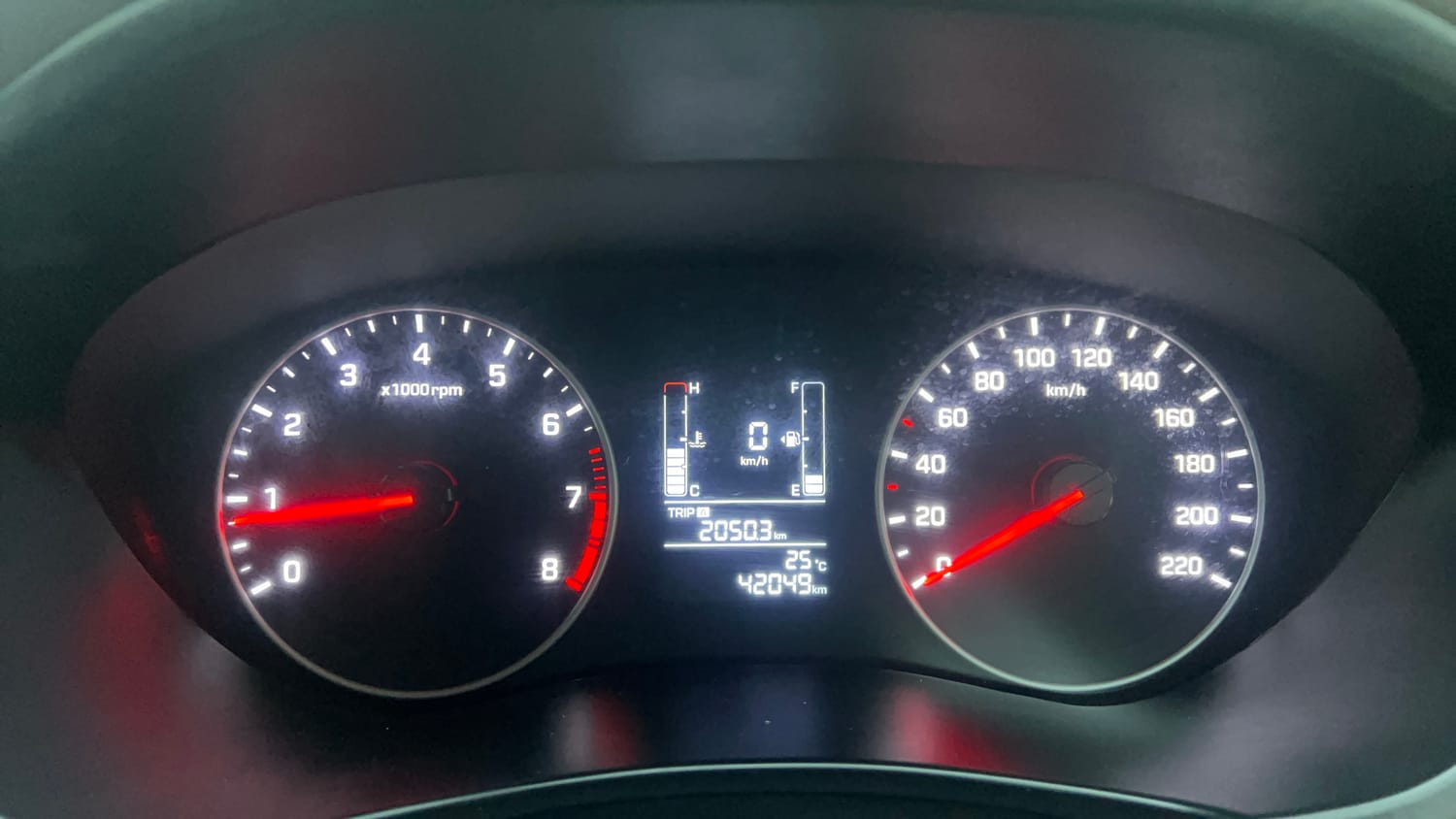 Used 2019 Hyundai Elite i20 Magna Plus 1.2 Petrol Manual interior CLUSTERMETER VIEW