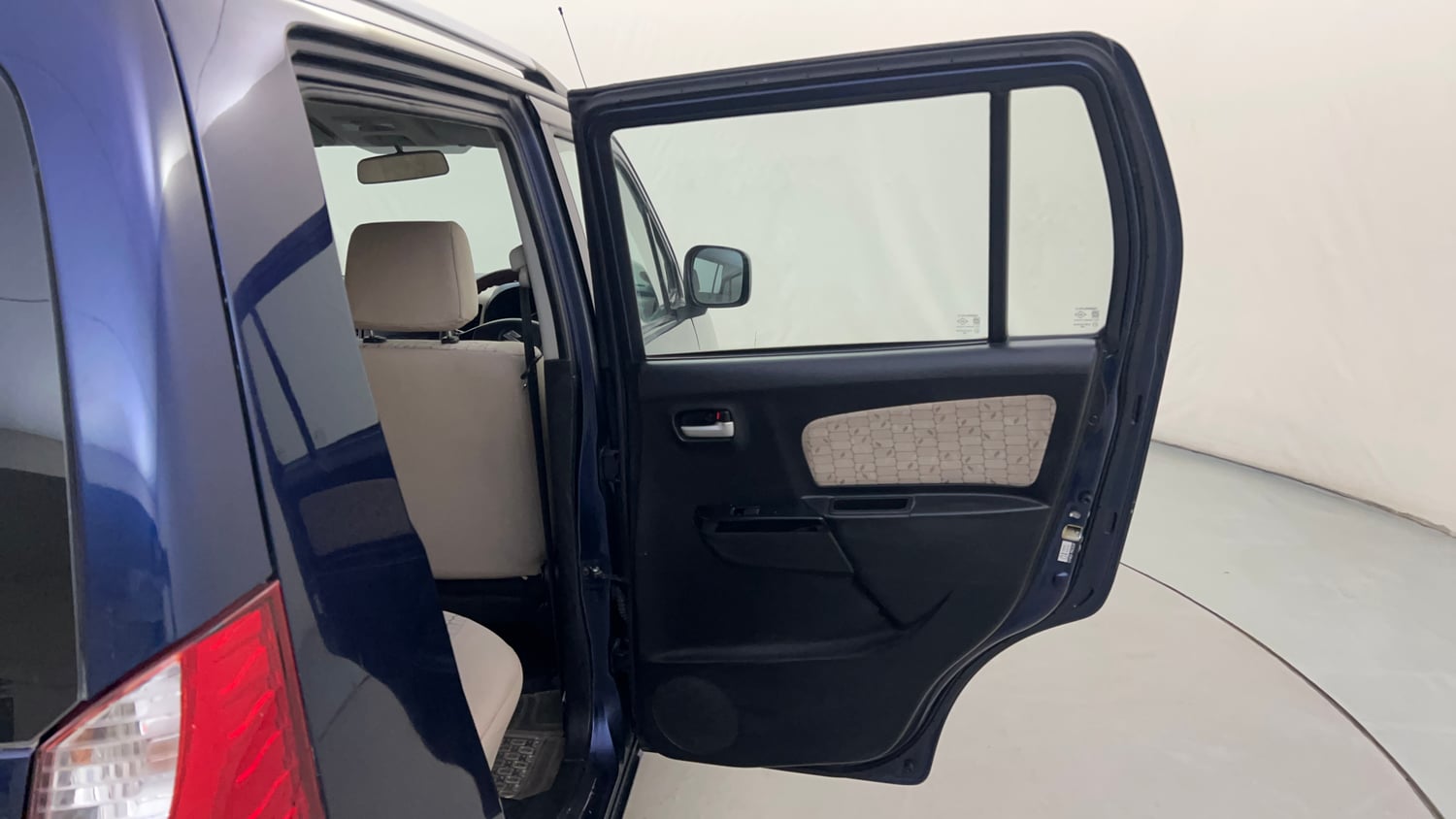 Used 2017 Maruti Suzuki Wagon R 1.0 VXI AMT Petrol Automatic interior RIGHT REAR DOOR OPEN VIEW