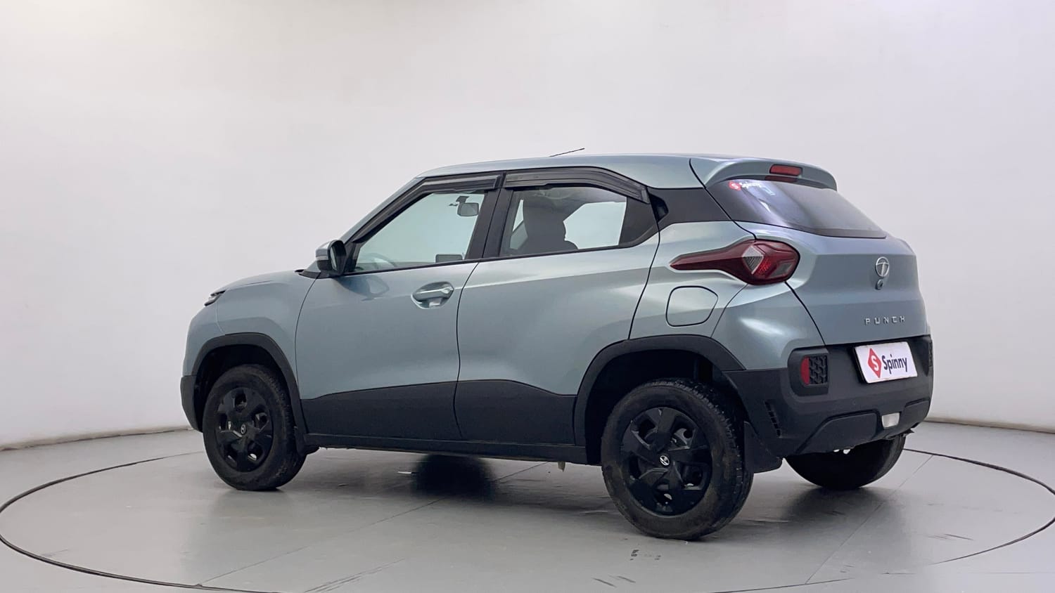 Used 2023 Tata Punch Adventure Rhythm Pack MT Petrol Manual exterior LEFT REAR CORNER VIEW