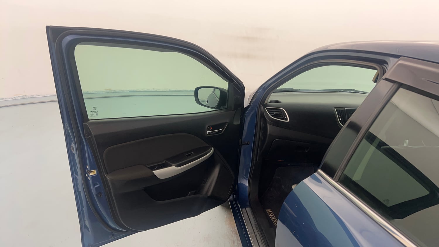 Used 2017 Maruti Suzuki Baleno Zeta 1.3 Diesel Manual interior LEFT FRONT DOOR OPEN VIEW