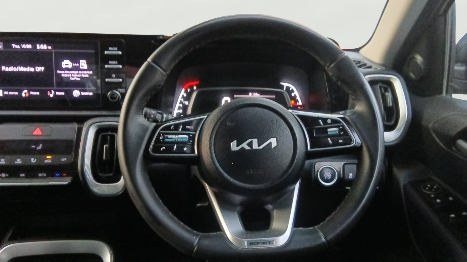 Used 2025 Kia Sonet HTK Plus (O) 1.2 Petrol MT Petrol Manual interior STEERING VIEW