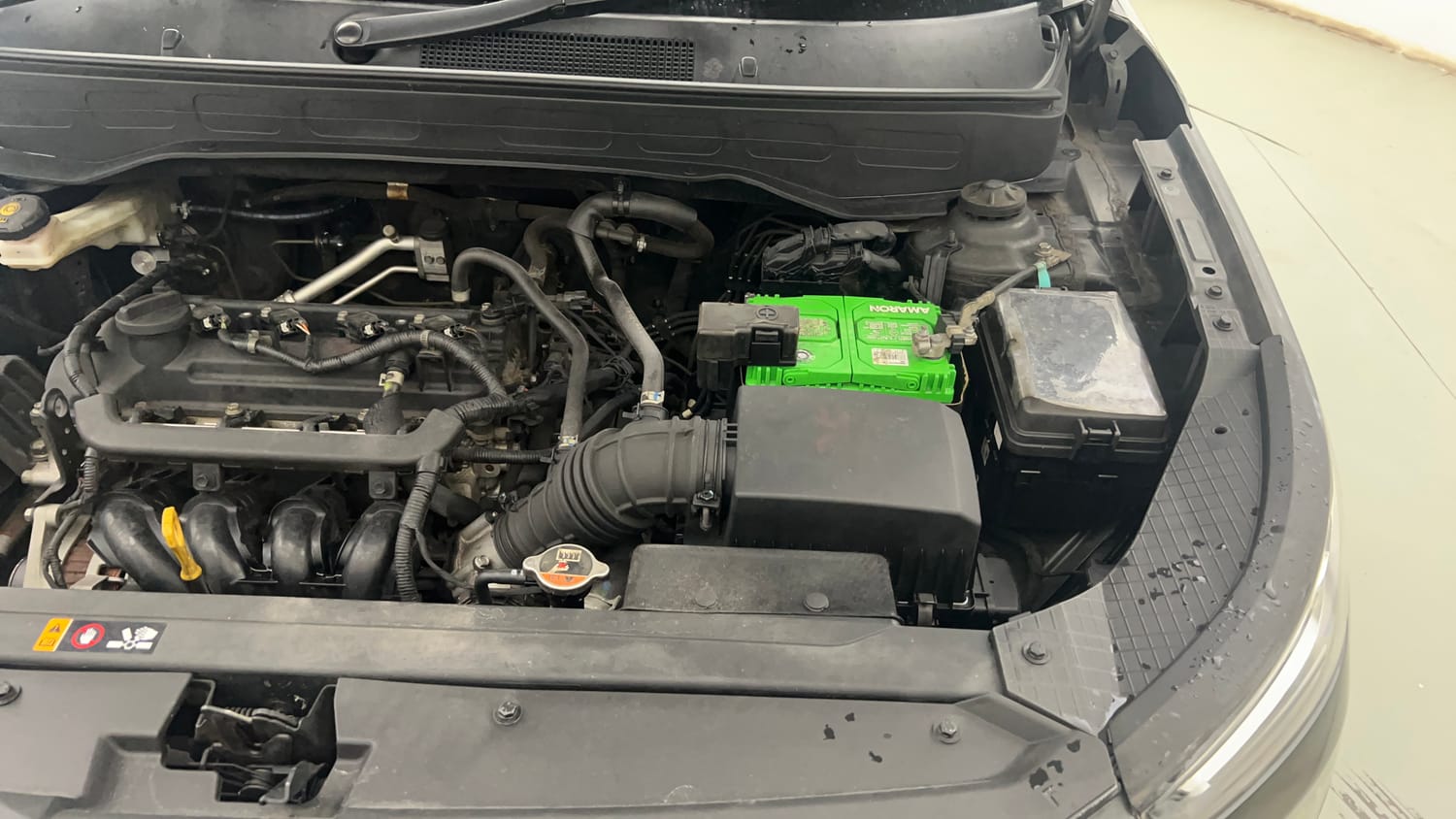 Used 2021 Hyundai Venue S Plus 1.2 Petrol Petrol Manual engine ENGINE LEFT SIDE VIEW