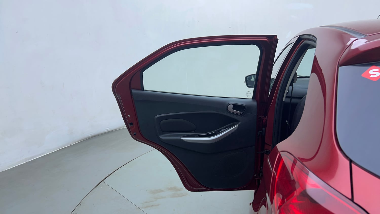 Used 2015 Ford Figo Titanium1.5 TDCi Diesel Manual interior LEFT REAR DOOR OPEN VIEW