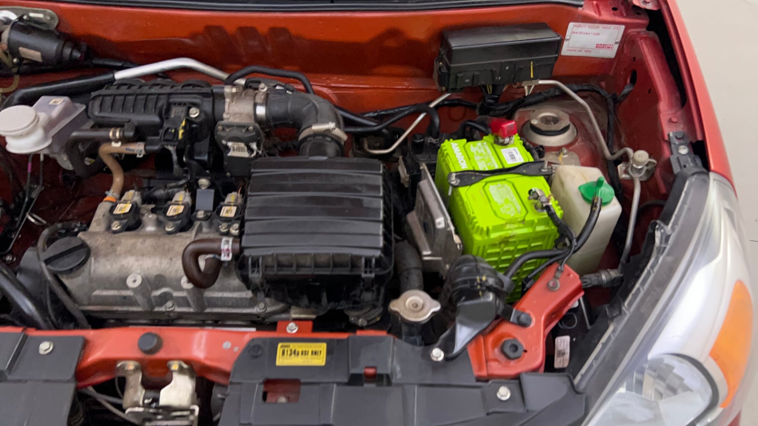 Used 2022 Maruti Suzuki Alto 800 VXi Petrol Manual engine ENGINE LEFT SIDE VIEW