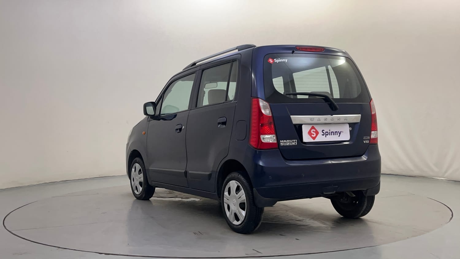 Used 2017 Maruti Suzuki Wagon R 1.0 VXI AMT Petrol Automatic exterior LEFT REAR CORNER VIEW