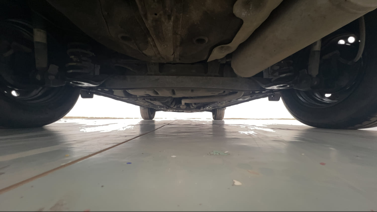 Used 2021 Hyundai Venue S Plus 1.2 Petrol Petrol Manual extra REAR UNDERBODY VIEW (TAKEN FROM REAR)