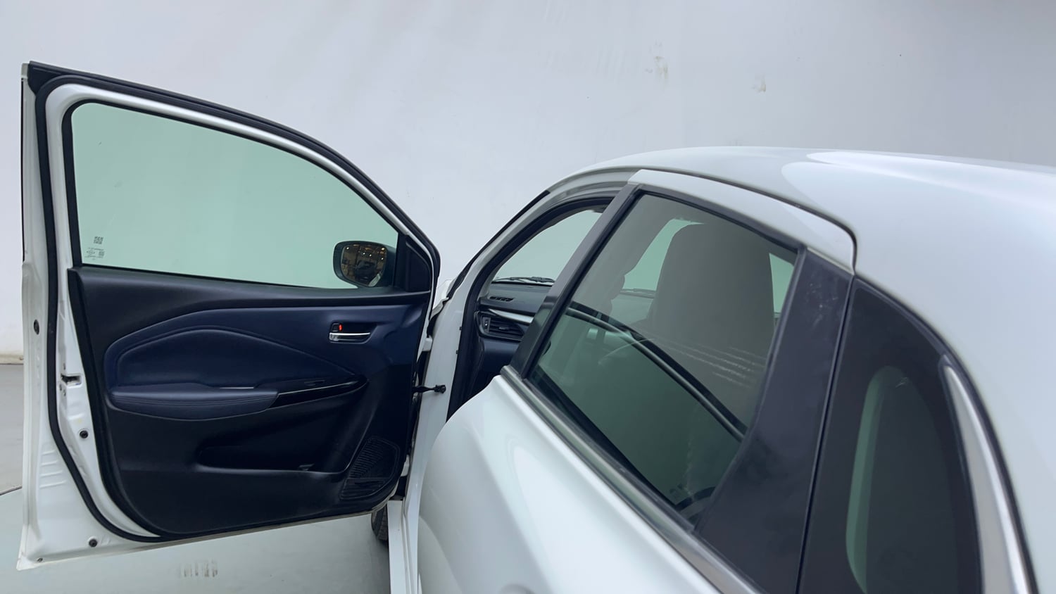 Used 2023 Maruti Suzuki Baleno Alpha AGS Petrol Automatic interior LEFT FRONT DOOR OPEN VIEW