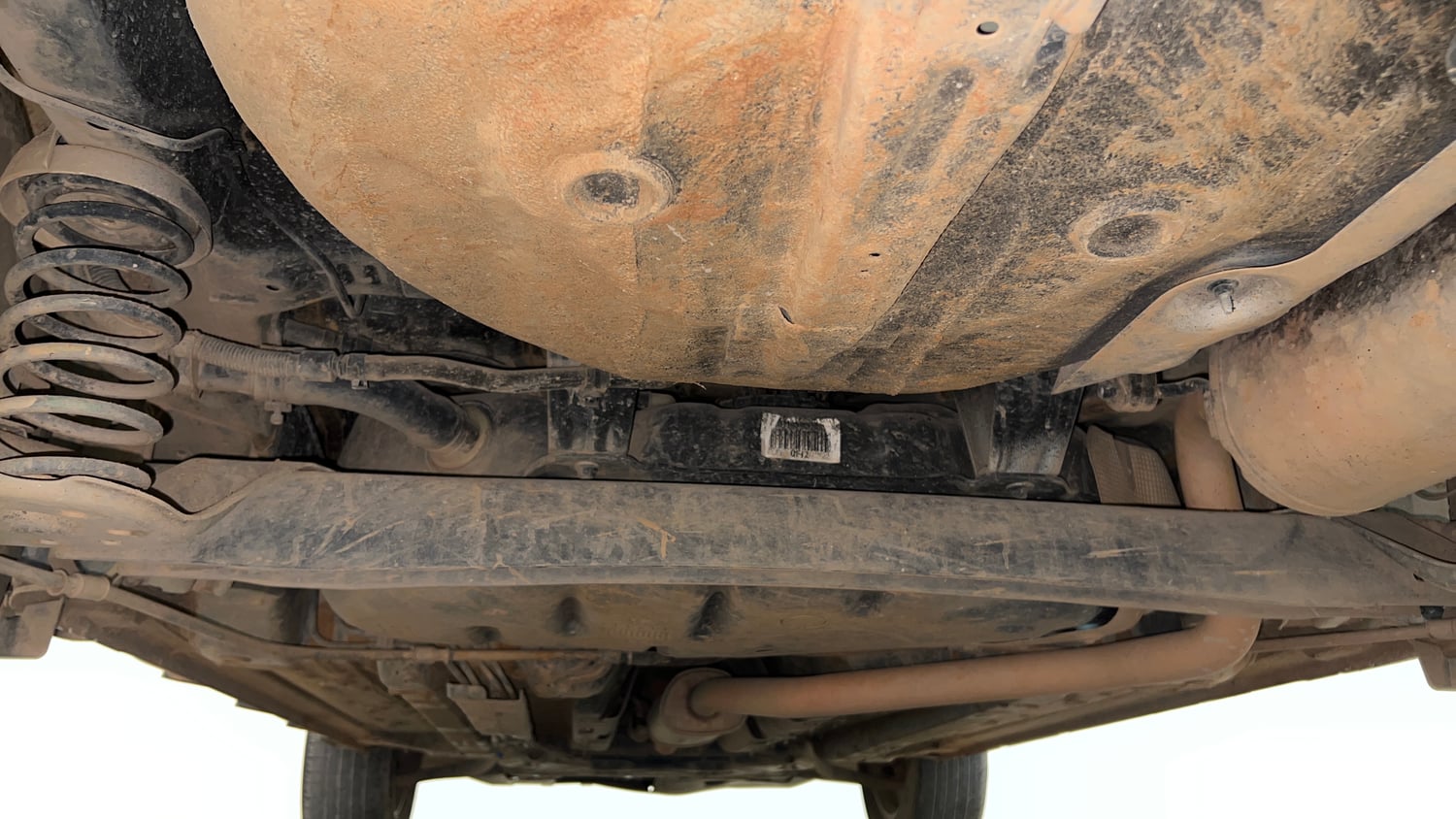 Used 2019 Hyundai Venue SX Plus 1.0 Turbo DCT Petrol Automatic extra REAR UNDERBODY VIEW (TAKEN FROM REAR)