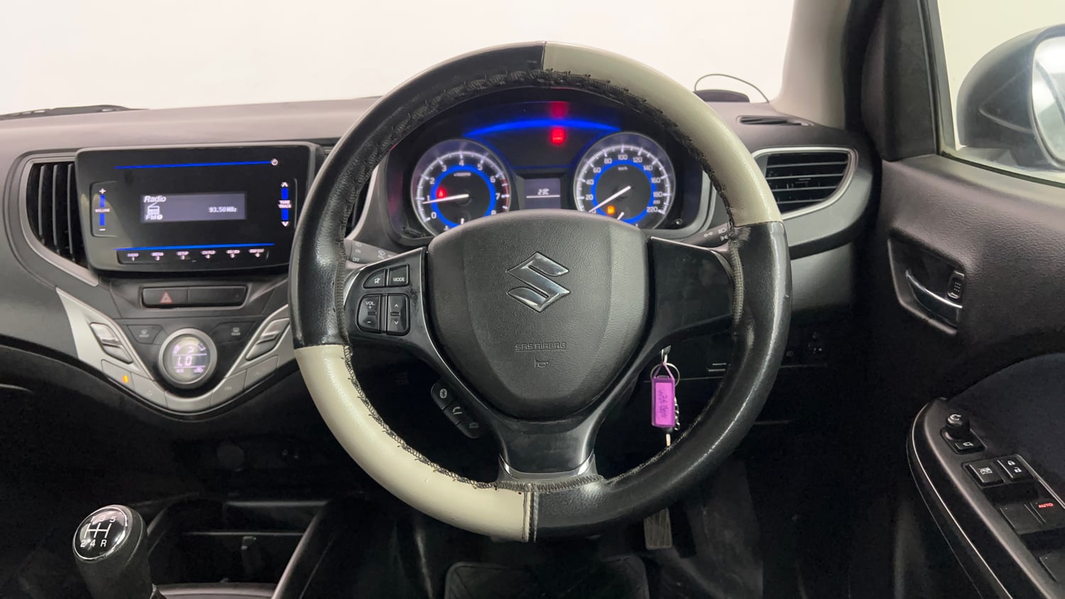 Used 2019 Maruti Suzuki Baleno Delta Petrol Manual interior STEERING VIEW